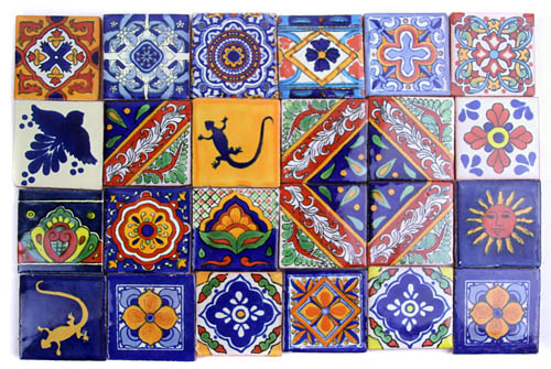 B55-24-03 - WILDER MIX III 24 x bunte Fliesen 5x5cm - Sonderposten