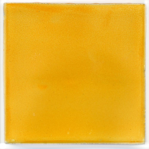 9-8-3633 - Handbemalte Fliese 10x10 - mango gewaschen