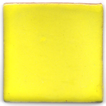 9-14-04 - Handbemalte Fliese 5x5 - gelb