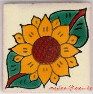 9-13-66 - Handbemalte Fliese 5x5 - Tornasol