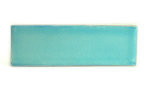 Riemchen 3,3 x 10 cm, turqueza gewaschen