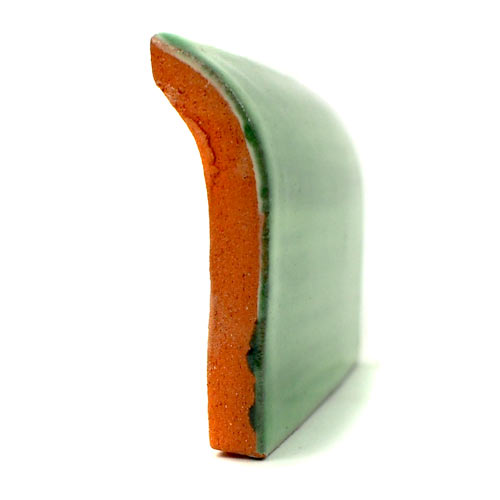 Sockelleiste, Fußbodenleiste - grün gewaschen