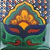 Handbemalte Fliese 5x5 - Amanecer