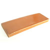 Riemchen 3,3 x 10 cm, braun gewaschen
