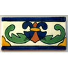 Cenefa, halbe Fliese, Union