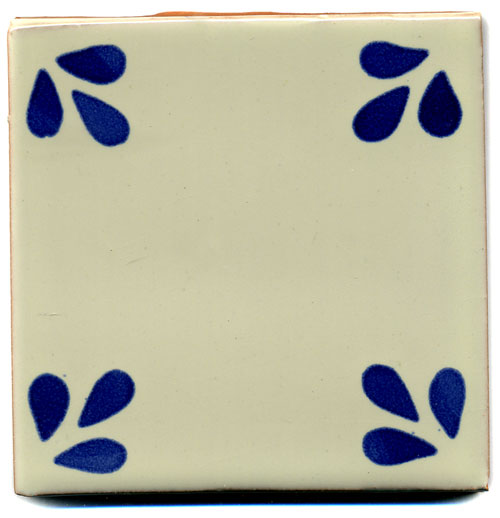 5-2-44-116 - Outdoor Fliese - 10x10cm - Bellis azul