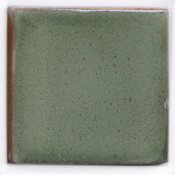 9-8-3446 - Handbemalte Fliese 5x5 - greenish