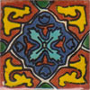 Handbemalte Fliese 5x5, Avila