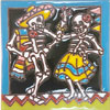 Relief-Fliese 10x10 - Fiesta mexicana