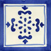 Handbemalte Fliese 10x10 - Anita