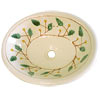Waschbecken oval, 44x32, Caribe 19