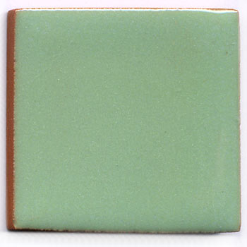 9-8-3411 - Handbemalte Fliese 5x5 - aschegrün