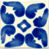Handbemalte Fliese 5x5, Lyon