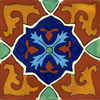Handbemalte Fliese 15x15 - Avila