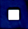Fenster-Fliese für 3x3-Fliesen - blau gewaschen
