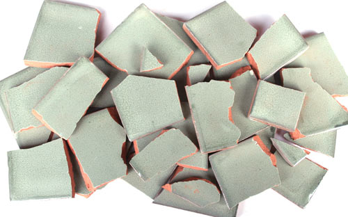 M-3646-4K - Mosaikfliesen, Bruchfliesen, 4KG - greenish