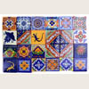 WILDER MIX III 24 x bunte Fliesen 5x5cm - Sonderposten