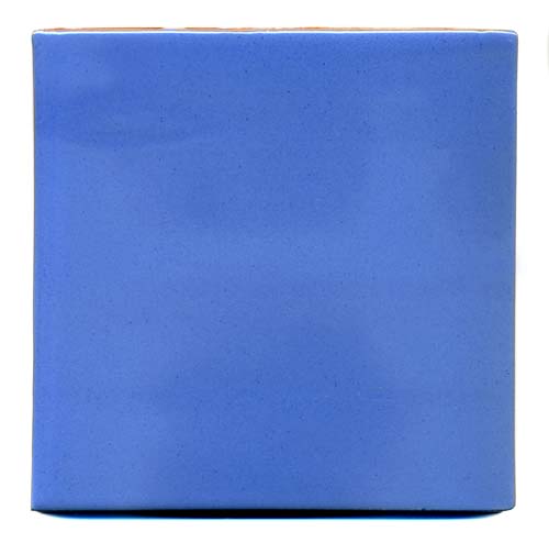 5-8-3807 - Handbemalte Fliese 15x15 uni azul claro