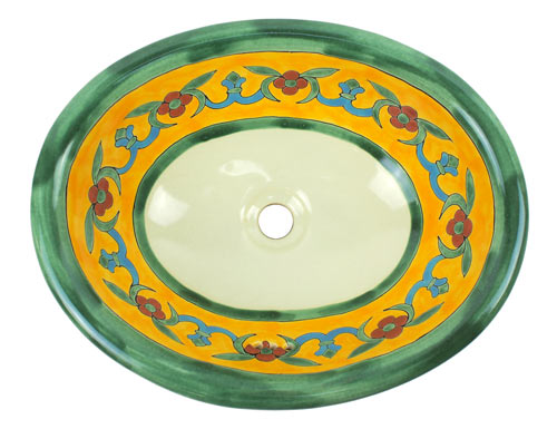 4-02-176 -  Waschbecken oval mittel - Lilia Mango