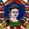 Relief-Fliese 10x10 - Frida