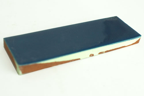 9-8-56-55 - Riemchen 3,3 x 10 cm, petrol