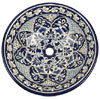 Aufsatz-Waschbecken - Talavera azul