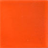 Handbemalte Fliese 5x5 - intensiv-orange