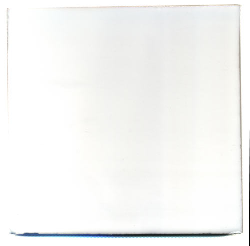 5-8-3845 - Handbemalte Fliese 15x15 uni blanco puro