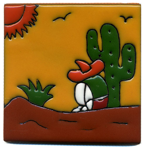 9-24-027 -  Relief-Fliese 10x10 - Siesta