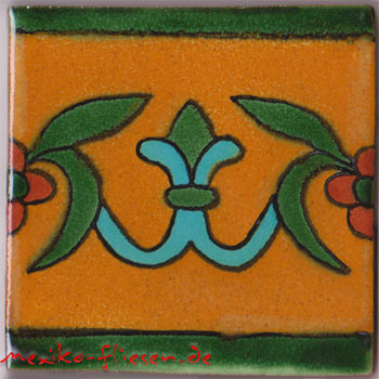 Bordüre 10x10 - Lilia Mostaza
