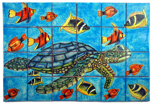 6-46-004 - Mural 4x6 - Tortuga