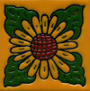  Relief-Fliese 10x10 - Girasol