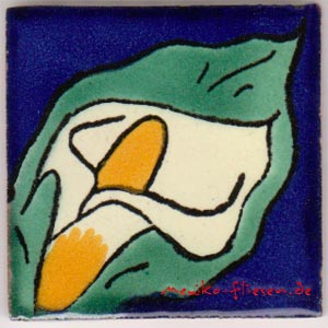 9-13-67 - Handbemalte Fliese 5x5 - Aro