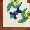 Eckfliese 10x10 Lilia Fondo Blanco