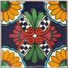 Handbemalte Fliese 10x10 -  Cocina