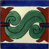 Handbemalte Fliese 5x5 - Corinto