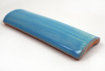 9-8-2210 - Baguetta, 4 x 10 cm, turqueza gewaschen