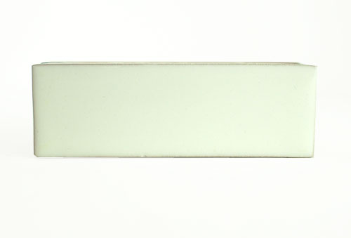 Riemchen 3,3 x 10 cm, blanco puro