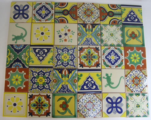 S11-30-16 - Fliesenset Motivmix - Dos Especial - 30 Stück je 11x11cm