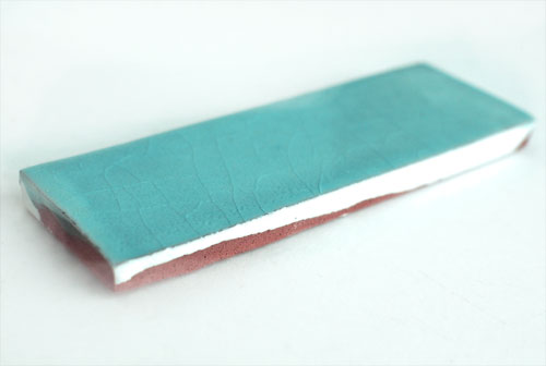 9-8-56-05 - Riemchen 3,3 x 10 cm, englischblau