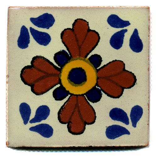 5-2-3001h - Handbemalte Fliese 5x5, Seville