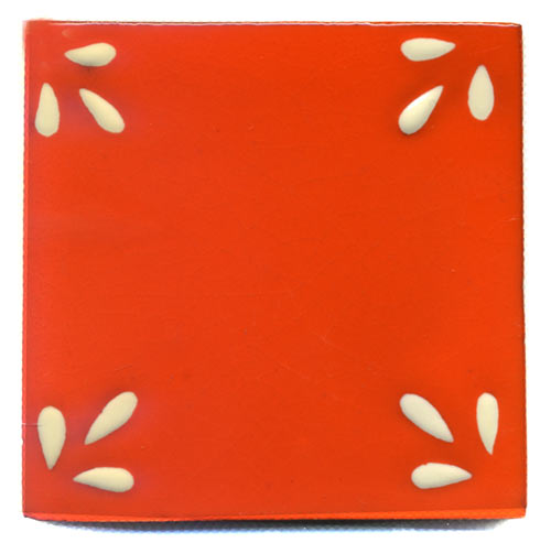 5-2-21-04 - Relief-Serie 10x10 - Bellis fondo naranja