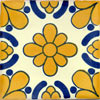 Handbemalte Fliese 10x10 - Abeja