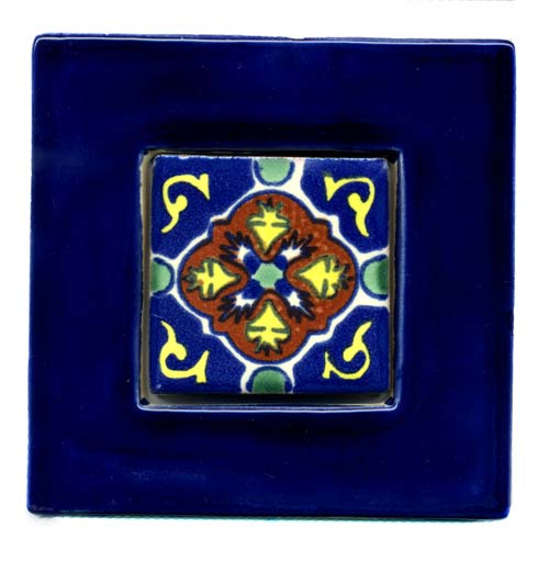 Handbemalte Fliese 5x5, Dolores