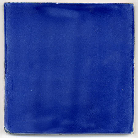 5-8-3814 - Handbemalte Fliese 15x15 uni blau gewaschen