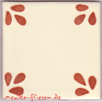 5-2-33-97 - Handbemalte Fliese 10x10 - Bellis tc