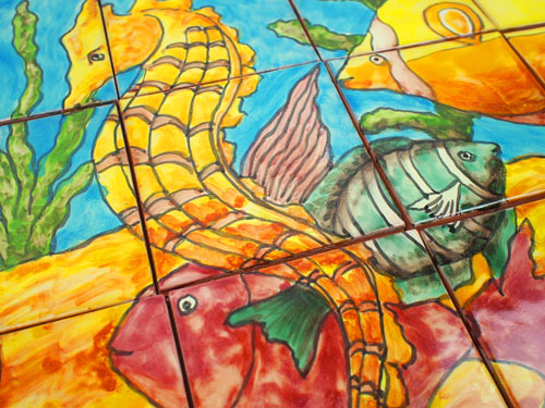 Mural 4x6 - Pesces ensuenos