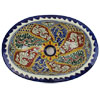 Waschbecken Talavera #34, oval, klein