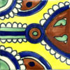 Handbemalte Fliese 10x10 - Indian