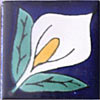 Handbemalte Fliese 5x5 - Alcatraz 2